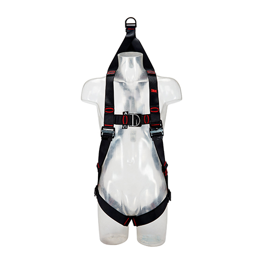 3M Protecta Standard Vest Style Harness, Front / Rear D, Rescue Attachment, Med/Lge