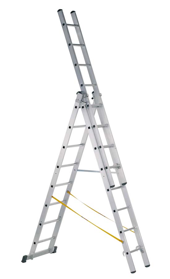 Zarges Skymaster X Trade 3-Part Combination Ladder 3 x 6 Rung