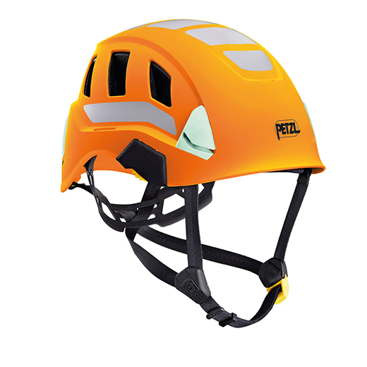 Petzl STRATO VENT HI-VIZ Lightweigh Ventilated Helmet - Orange