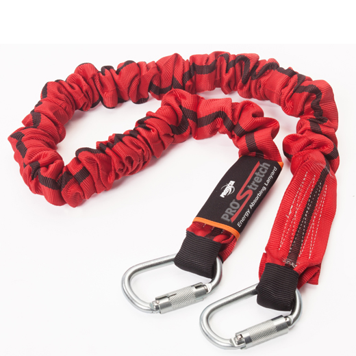Protecta Pro Stretch EA Edge Tested 2.0Mtr Lanyard with Karabiner