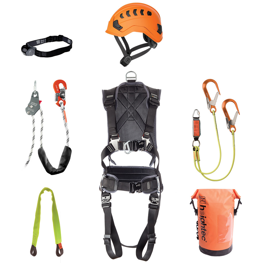 Heightec Wind Turbine Climber Kit, Standard Harness