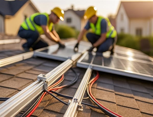 Working at Heights with Solar PV