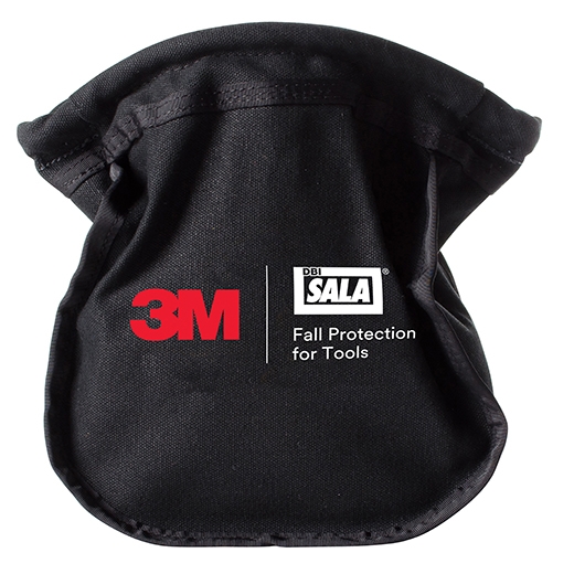 3M DBI-SALA Small Parts Pouch, Canvas, Black