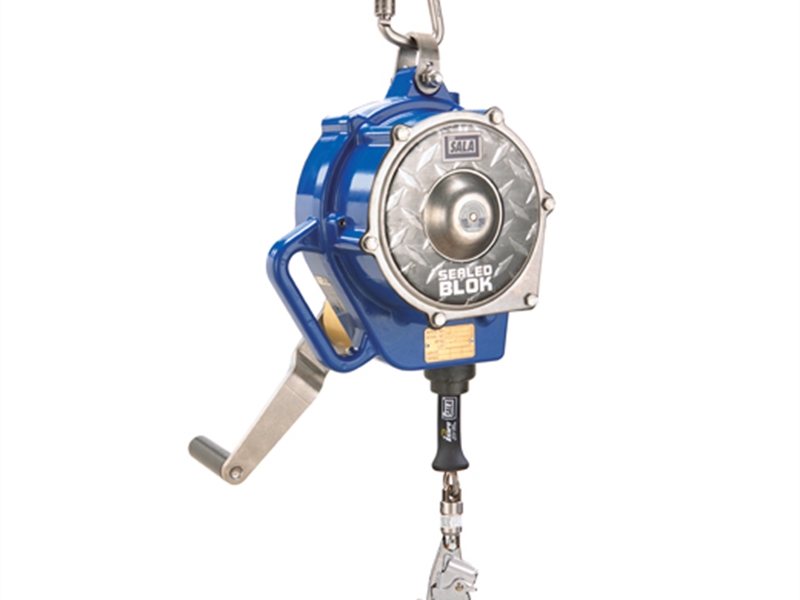 DBI Sala 15Mtr Sealed-Blok Self Retracting Lifeline with Rescue Winch