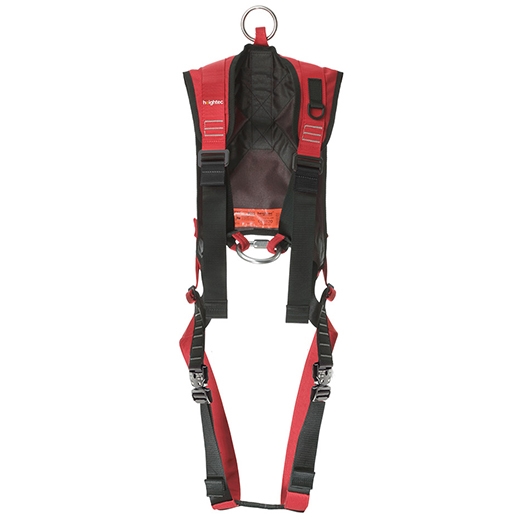 Heightec Phoenix Rescue Harness, Quick Connect Buckles, Red