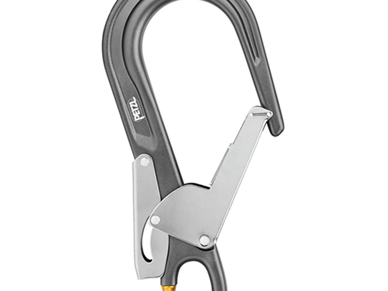 Petzl MGO OPEN 60 Large Gate Auto-locking Alloy Snap Hook