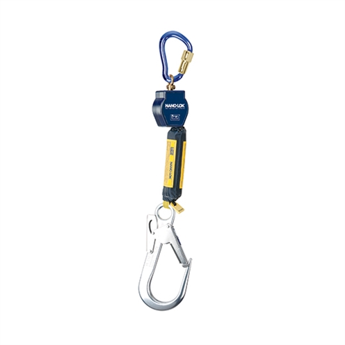 DBI Sala Nano-Lok 2.0Mtr Self Retracting Lifeline c/w Aluminium Scaffold Hook