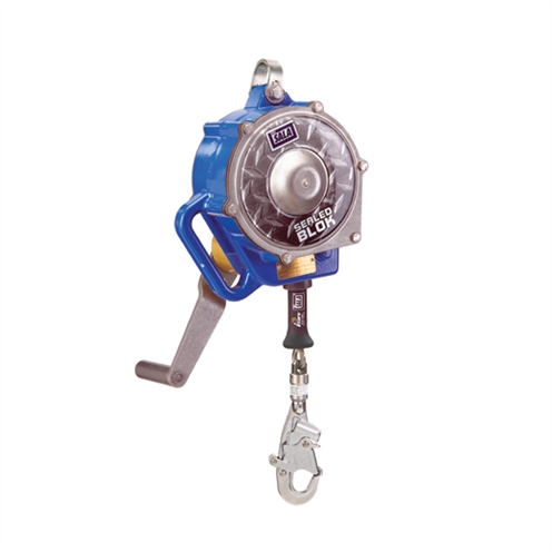 DBI Sala 9Mtr Sealed-Blok Self Retracting Lifeline with Rescue Winch