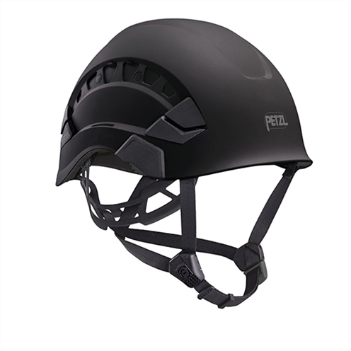 Petzl VERTEX VENT Vented Industrial Climbing Helmet, Black