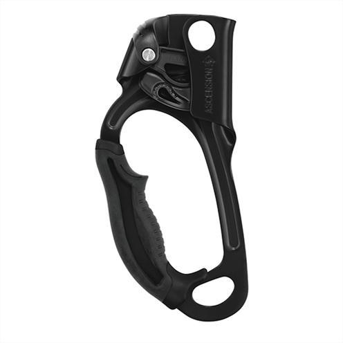 Petzl ASCENSION Handled Rope Clamp Left Handed Black