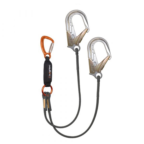 Heightec ELITE Twin Lanyard Triple Action Karabiner, ANSI Hook