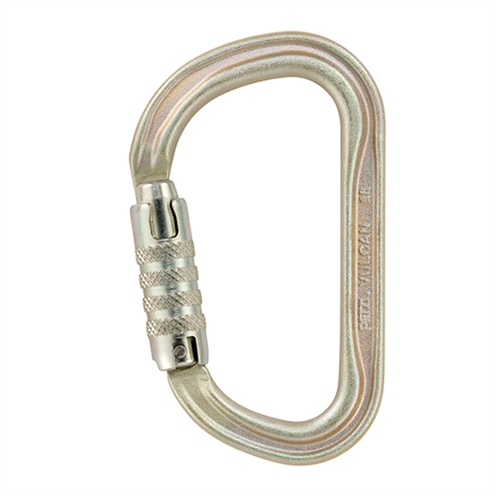 Petzl VULCAN Steel D Karabiner Triple Action