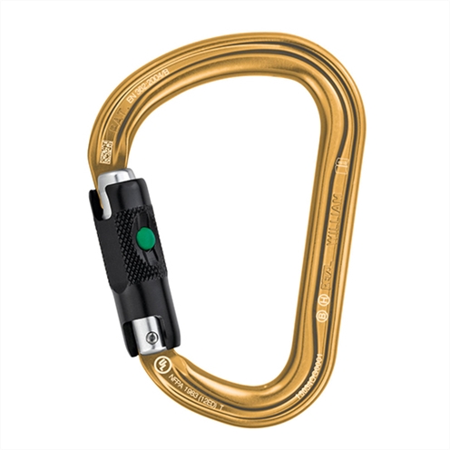 Petzl WILLIAM Pear Shaped Aluminium Karabiner Ball-lock