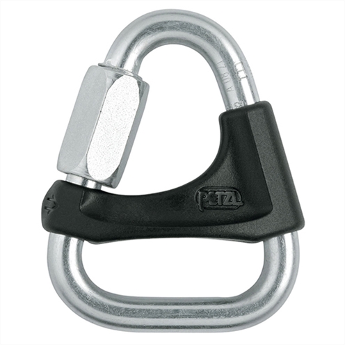 Petzl DELTA Triangular Steel Quick Link With bar, 8mm