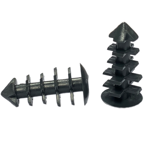 Ladder Tie Blanking Plugs 10/12mm dia - Dark Grey (100pcs)