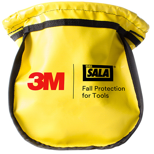 3M DBI-SALA Small Parts Pouch, Vinyl, Yellow