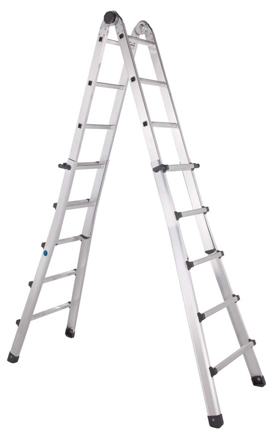 Zarges Variotec V 4-Part Telescopic Ladders 4 x 5 Rung