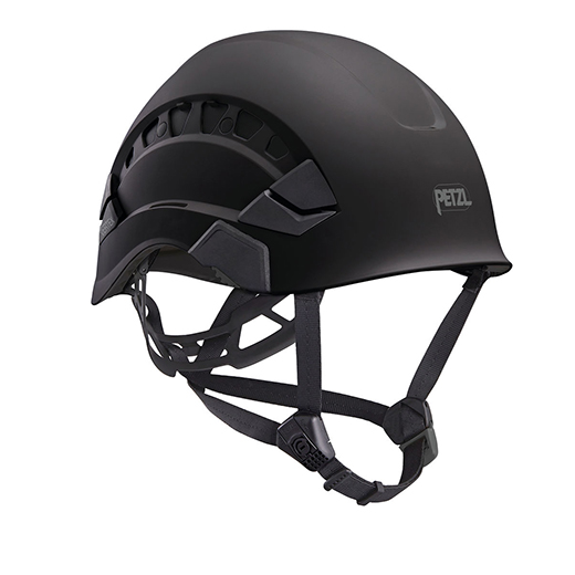 Petzl VERTEX VENT Vented Industrial Climbing Helmet, Black