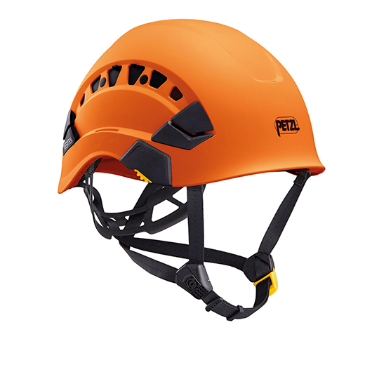 Petzl VERTEX VENT Vented Industrial Climbing Helmet, Orange