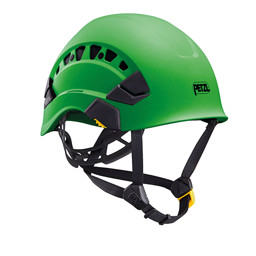 Petzl VERTEX VENT Vented Industrial Climbing Helmet, Green