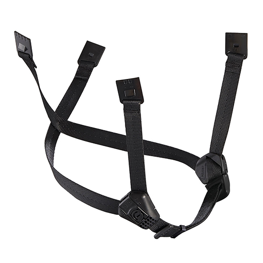 Petzl DUAL Chinstrap For VERTEX And STRATO Helmets, Standard, Black