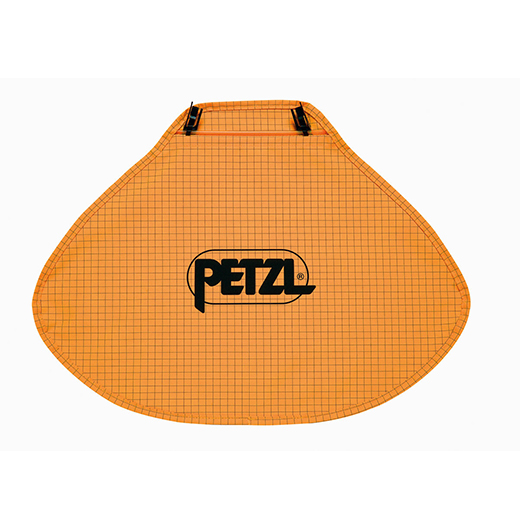 Nape protectors for Petzl VERTEX and STRATO helmet - Orange