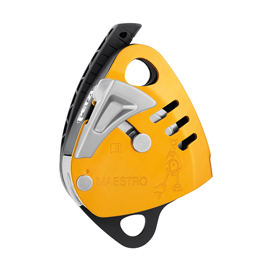 Petzl MAESTRO S Descender with integrated progress capture pulley