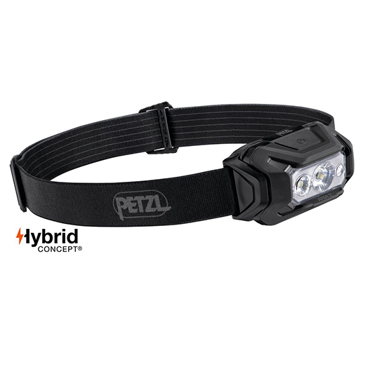 Petzl ARIA 1 RGB Headlamp, 350 Lumen, Black