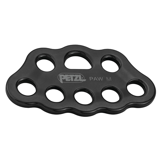 Petzl PAW Rigging Plate, Medium, Black