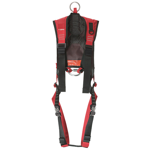 Heightec Phoenix Rescue Harness, Quick Connect Buckles, Red