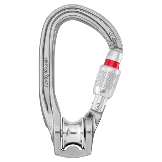 PETZL ROLLCLIP Z SL Pulley-Carabiner That Enables Installation On Devices