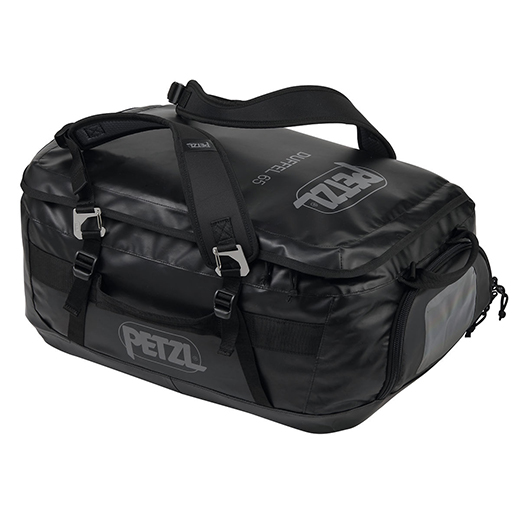 Petzl  DUFFEL 65 Transport Bag, 65 Liters, Black