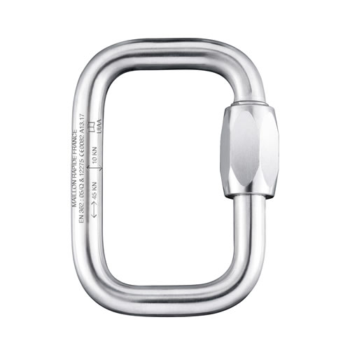 Maillon Rapide Square Shackle, Steel, 10mm