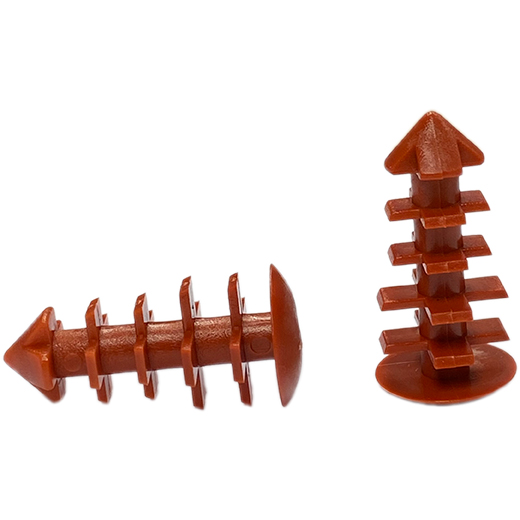 Ladder Tie Blanking Plugs 10/12mm dia - Terracotta (100pcs)